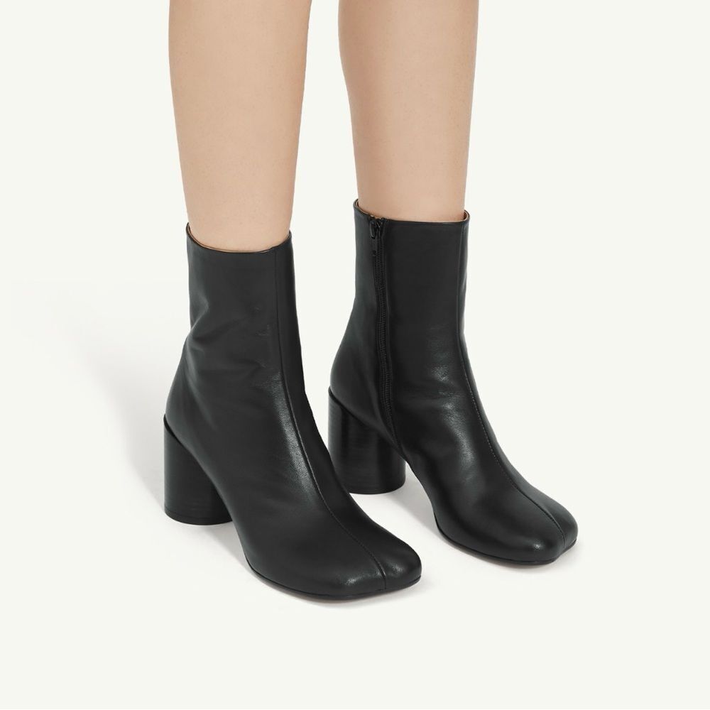 MM6 Maison Margiela Anatomic Leather Ankle Boots size 40